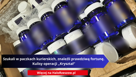 Szukali w paczkach kurierskich, znaleźli prawdziwą fortunę. Kulisy operacji „Kryształ”