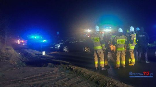 Tajęcina. Kolizja samochodowa z udziałem dwóch aut