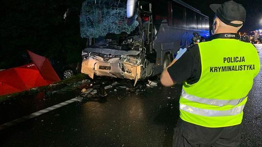 Tragedia na Śląsku. W wypadku autobusowym zmarło 9 osób