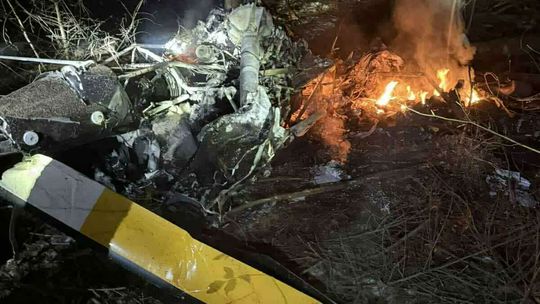 Tragiczna katastrofa śmigłowca w rejonie Rzeszowa, w Malawie rozbił się prywatny helikopter, zginęły dwie osoby