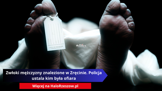 Tragiczne odkrycie w Zręcinie. Ciało mężczyzny w potoku koło stadionu