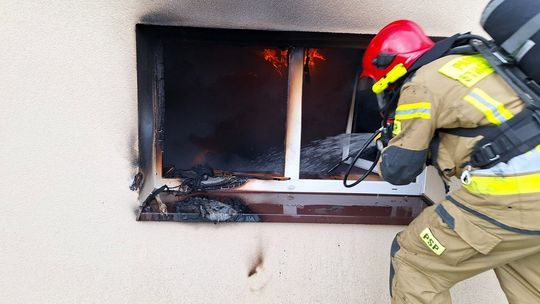 Tragiczny pożar domu na Podkarpaciu. Nie żyje mężczyzna