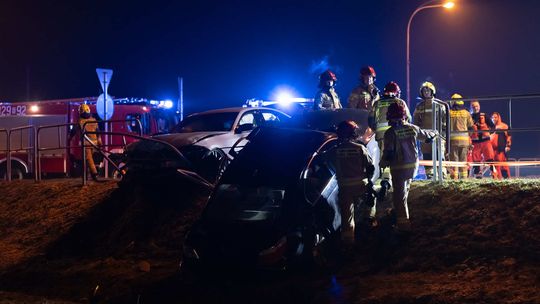 Tragiczny wypadek na Rondzie Kuronia w Rzeszowie [Zdjęcia]