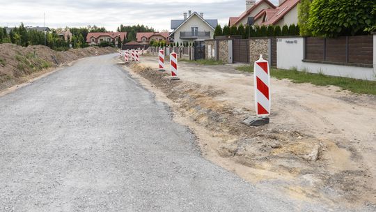 Trwa przebudowa ulicy Parkowej na Miłocinie