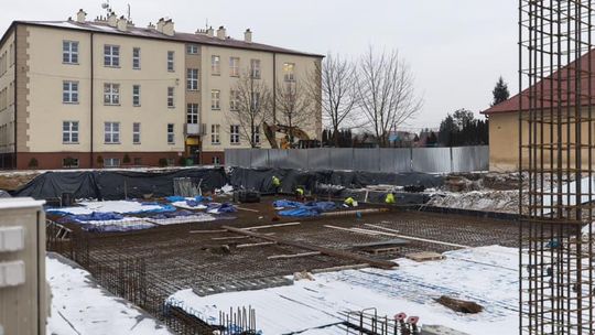 Trwa rozbudowa szkoły na osiedlu Staromieście w Rzeszowie 