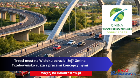 Trzeci most na Wisłoku coraz bliżej? Gmina Trzebownisko rusza z pracami koncepcyjnymi Trzeci most na Wisłoku coraz bliżej? Gmina Trzebownisko rusza z pracami koncepcyjnymi