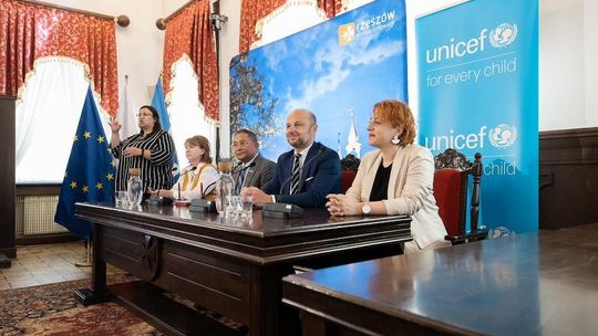 UNICEF wesprze Rzeszów w pomocy uchodźcom z Ukrainy