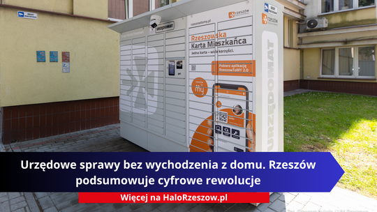 Urzędowe sprawy bez wychodzenia z domu. Rzeszów podsumowuje cyfrowe rewolucje