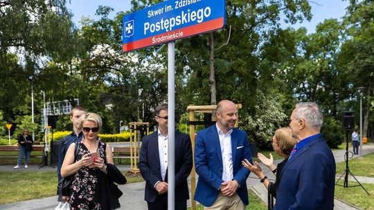 W centrum Rzeszowa powstał skwer im. Zdzisława Postępskiego