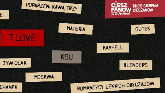 W poniedziałek w Rzeszowskich Piwnicach prezentacja gwiazd CieszFanów Festiwalu