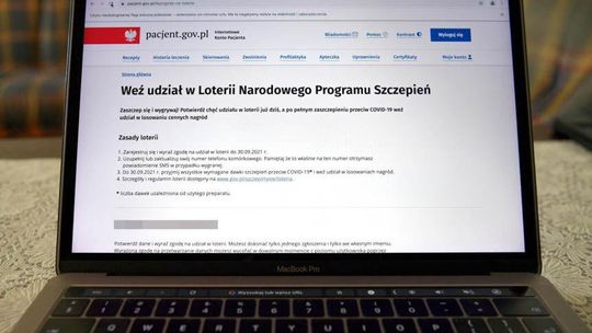 W środę pierwsze tygodniowe losowanie loterii szczepionkowej