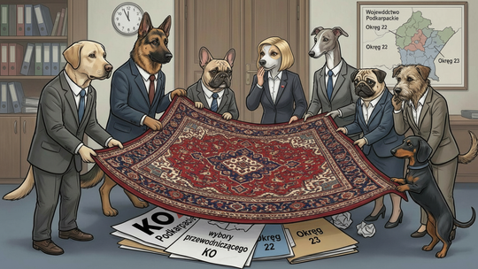 Walki pod dywanem w podkarpackiej KO podkarpacka KO - Wybory - Kłak - Gawlik- Deręgowski - Kubas-Hul