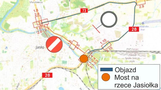 Ważna informacja dla kierowców! Rozpoczyna się remont mostu w Jaśle