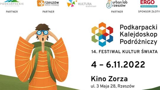 Wielkie odliczanie do 14. Podkarpackiego Kalejdoskopu Podróżniczego i nowości w programie