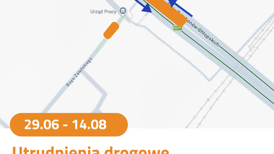 Wielkie zmiany na al. Batalionów Chłopskich w Rzeszowie. Rusza remont kładki i sieci MPEC [HARMONOGRAM]