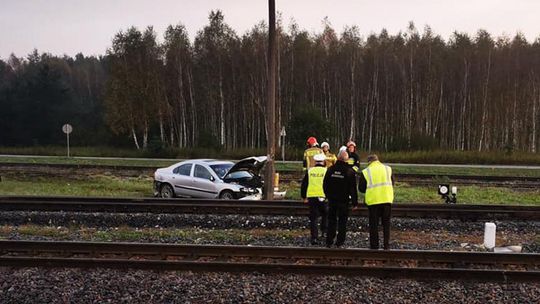 Wola Baranowska. Zjechał z drogi i uderzył w latarnię