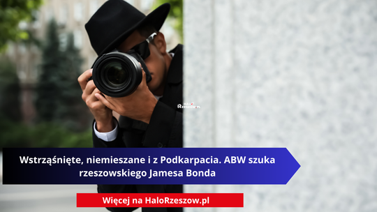 Wstrząśnięte, niemieszane i z Podkarpacia. ABW szuka rzeszowskiego Jamesa Bonda