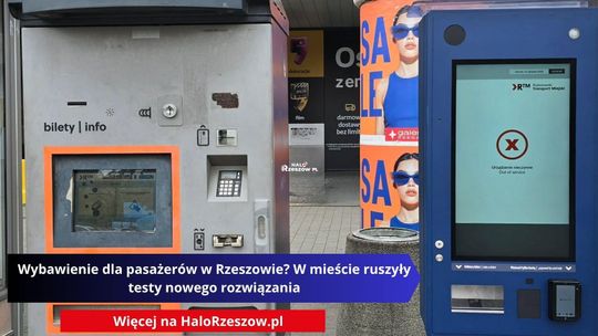 nowe biletomaty w rzeszowie