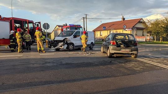 Wypadek w Rzeszowie. Ranna została jedna kobieta [FOTO]