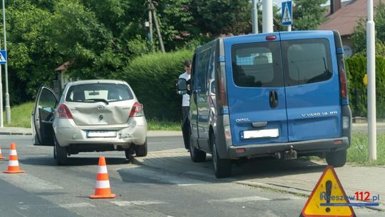 Wypadek w Trzebownisku. Ranna została jedna osoba [FOTO]