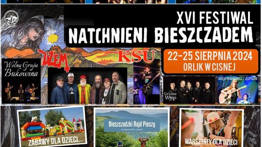 XVI Festiwal Natchnieni Bieszczadem – Niezwykłe Wydarzenie w Sercu Bieszczad