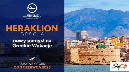 lot Jasionka Heraklion