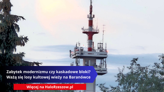 Zabytek modernizmu czy kaskadowe bloki? Ważą się losy kultowej wieży na Baranówce