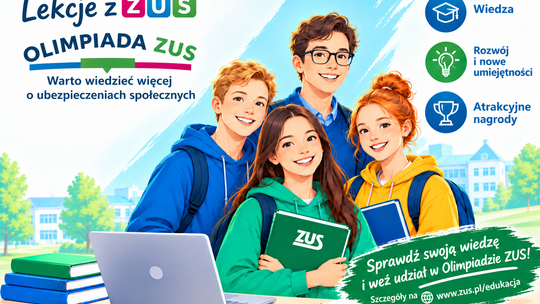Zacznij od „Lekcji z ZUS” i powalcz o indeks na studia! Rusza nowa edycja edukacyjnego projektu