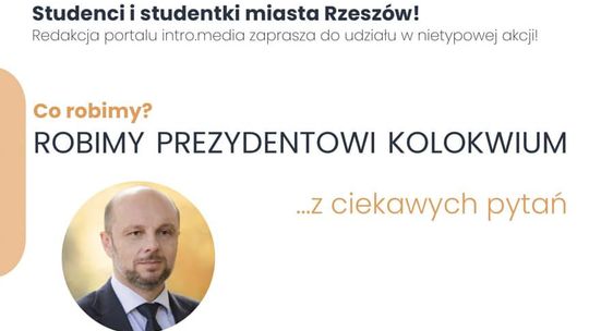 Zadaj pytanie! Konrad Fijołek napisze kolokwium pod okiem redakcji Intro.media 