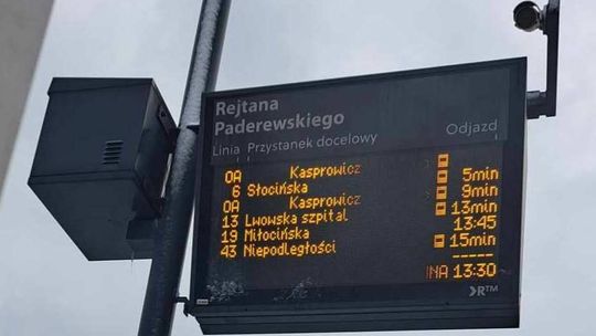 Zmiany w rozkładach jazdy autobusów MPK w Rzeszowie