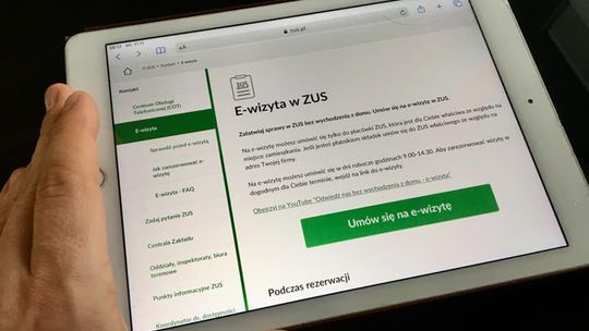 ZUS zachęca do e-wizyty. Wystarczy smartfon