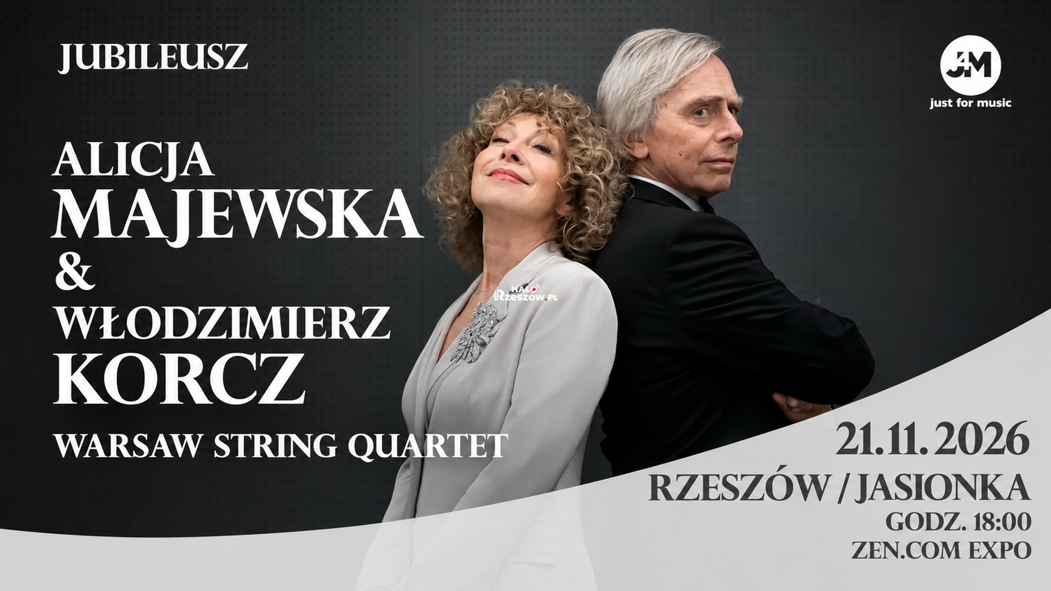 Alicja Majewska, Włodzimierz Korcz i Warsaw String Quartet – jubileuszowy koncert w Jasionce