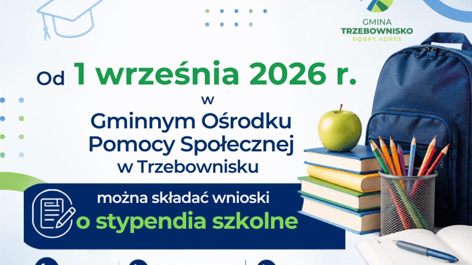 Dofinansowanie na edukację dziecka. Mieszkańcy gminy Trzebownisko mogą już składać wnioski!