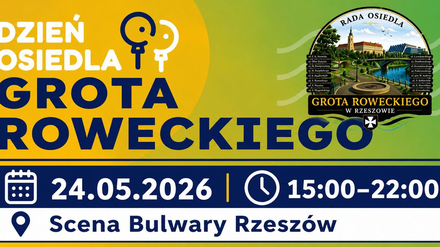Dzień Osiedla Grota-Roweckiego w Rzeszowie. Mieszkańcy spotkają się na bulwarach