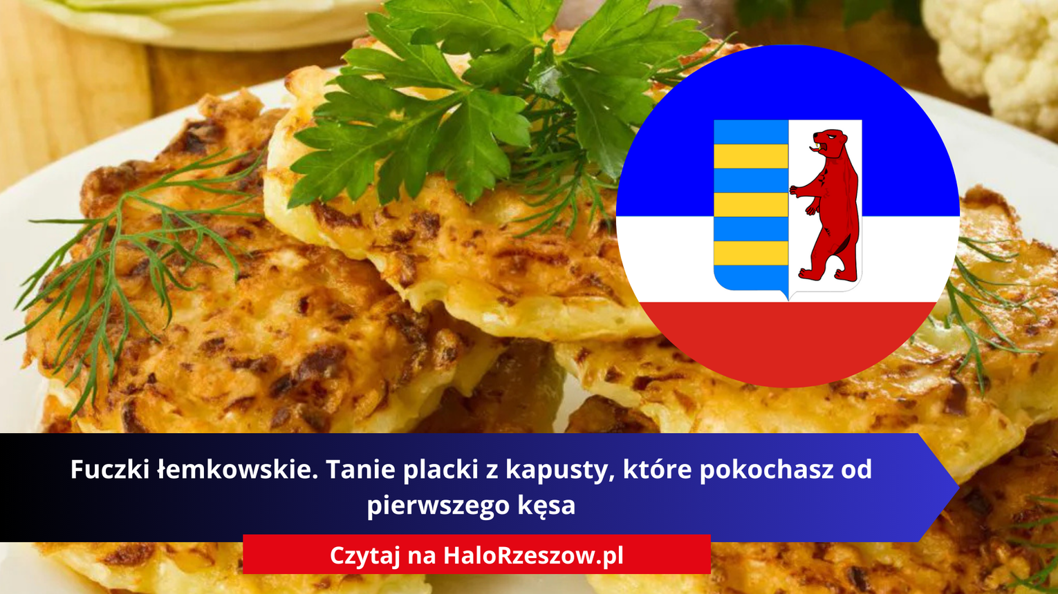 Fuczki łemkowskie. Tanie placki z kapusty, które pokochasz od pierwszego kęsa