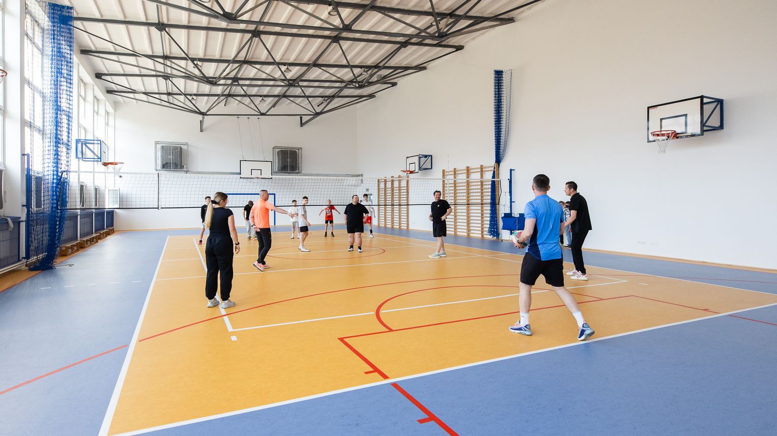 Hala sportowa w SP nr 16 w Rzeszowie wyremontowana