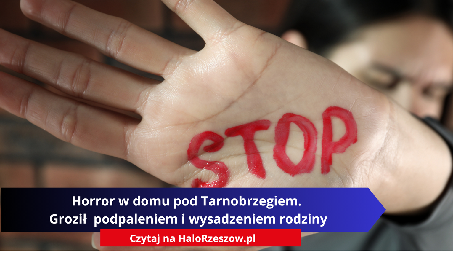 Horror w domu pod Tarnobrzegiem. Groził podpaleniem i wysadzeniem rodziny