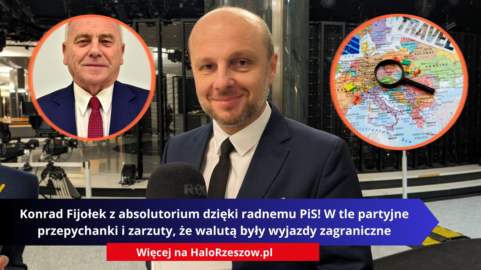 Konrad Fijołek z absolutorium dzięki radnemu PiS! W tle partyjne przepychanki i zarzuty, iż walutą były wyjazdy zagraniczne