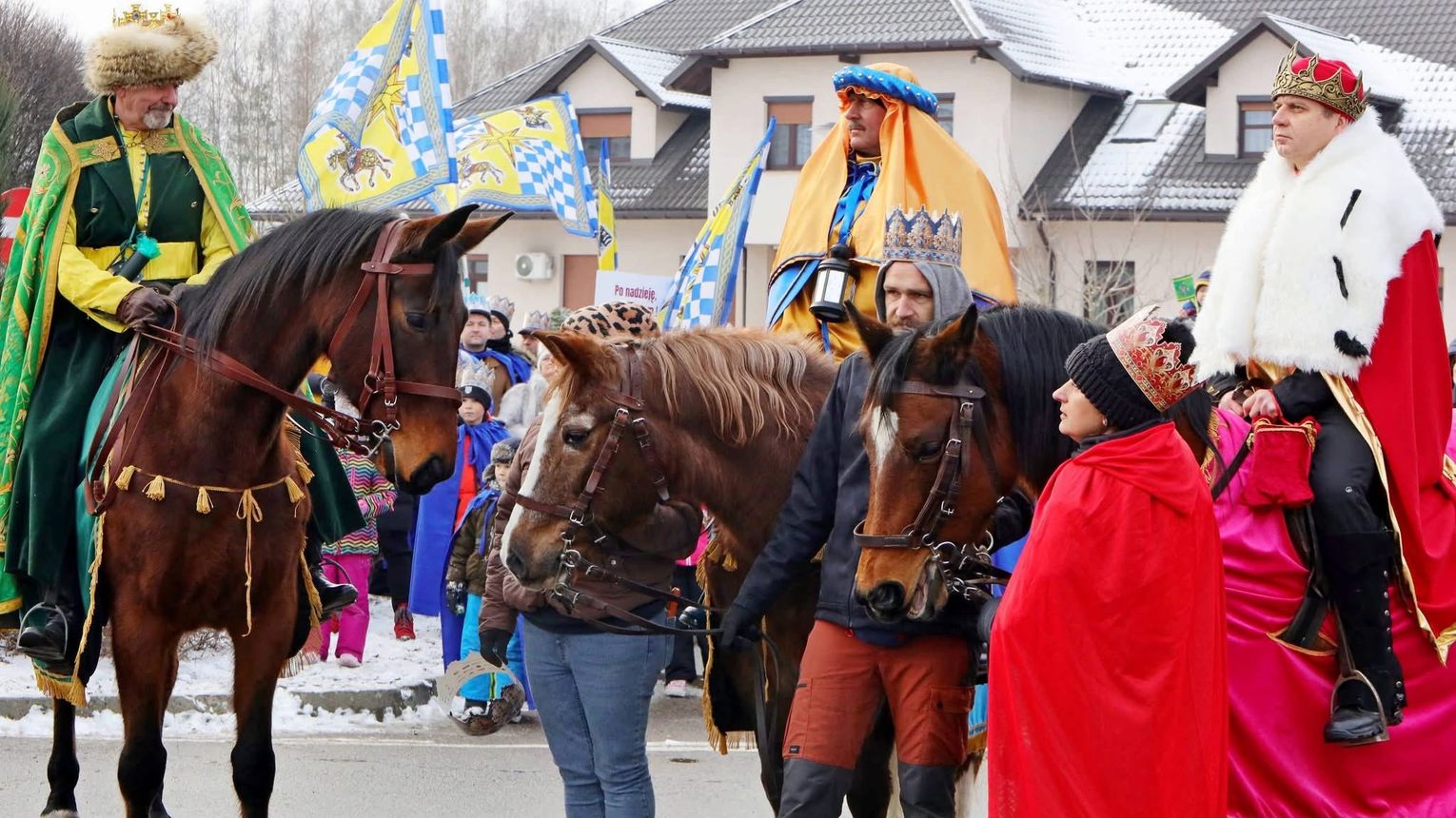 Królowie na koniach i wspólnota trzech wsi. Zaczernie po raz drugi zorganizowało orszak