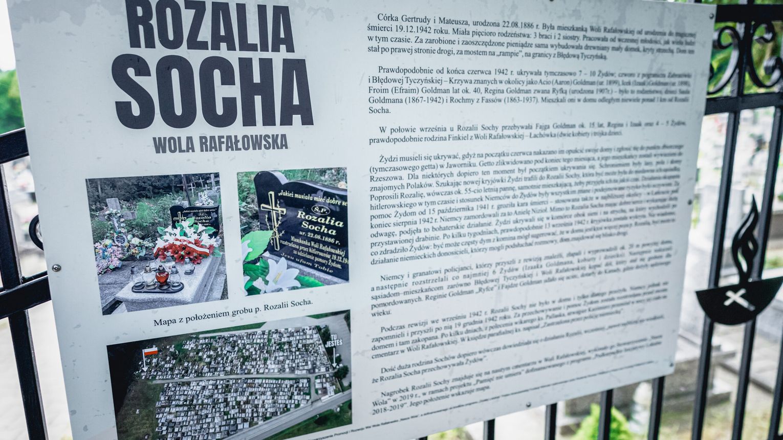 Kula za kromkę chleba i dach nad głową. Poruszający hołd dla Rozalii Sochy z Woli Rafałowskiej