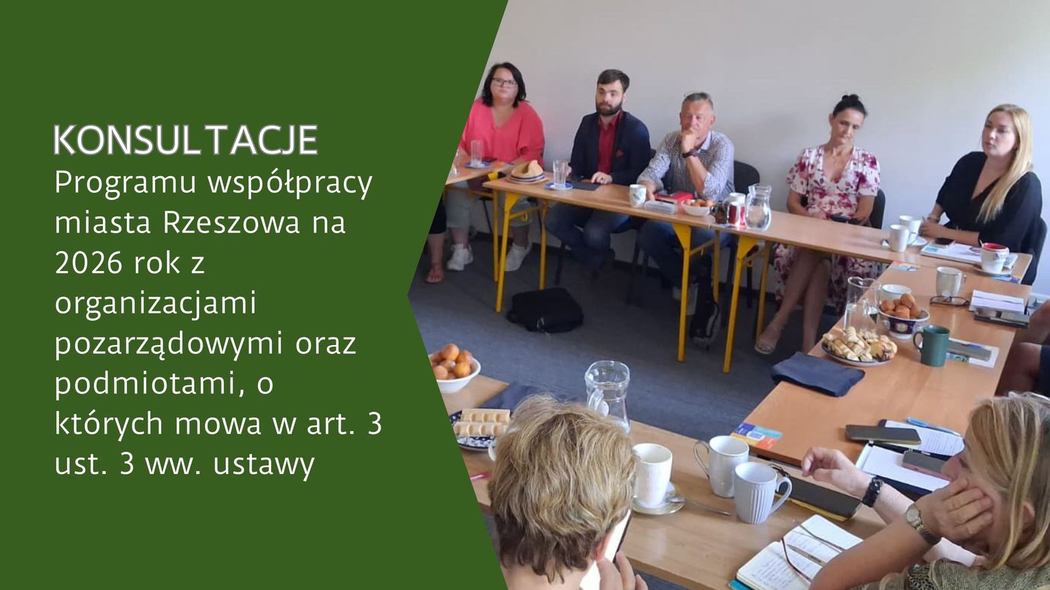 Masz głos! Dołącz do konsultacji Programu współpracy miasta z NGO na 2026 rok