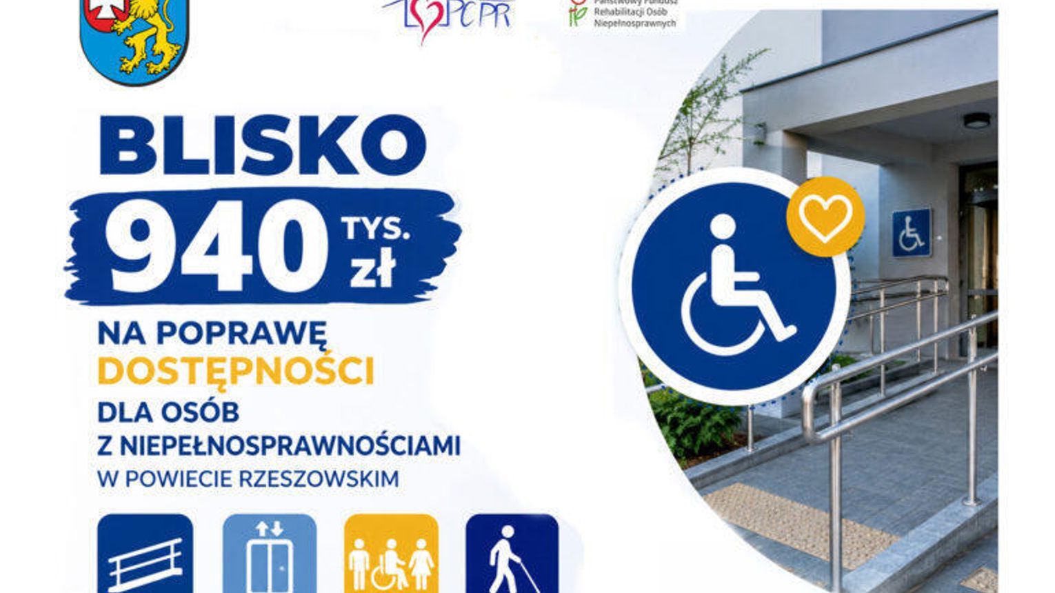 Miliony złotych na walkę z barierami! Powiat Rzeszowski i PFRON inwestują w transport i dostępność dla niepełnosprawnych