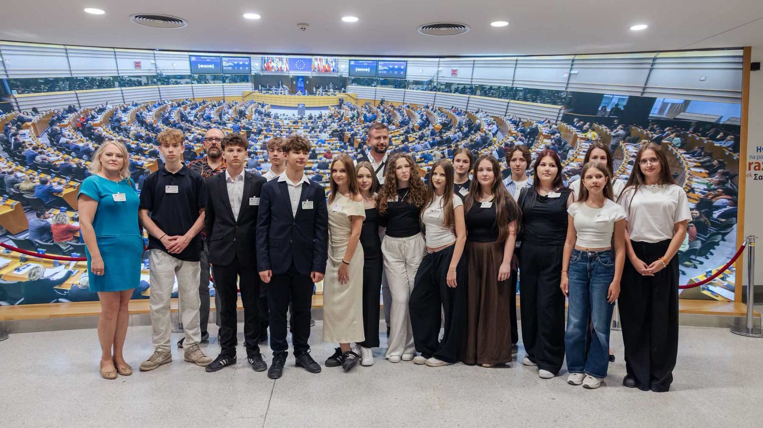 Młodzieżowa Rada Gminy Świlcza odwiedziła Parlament Europejski