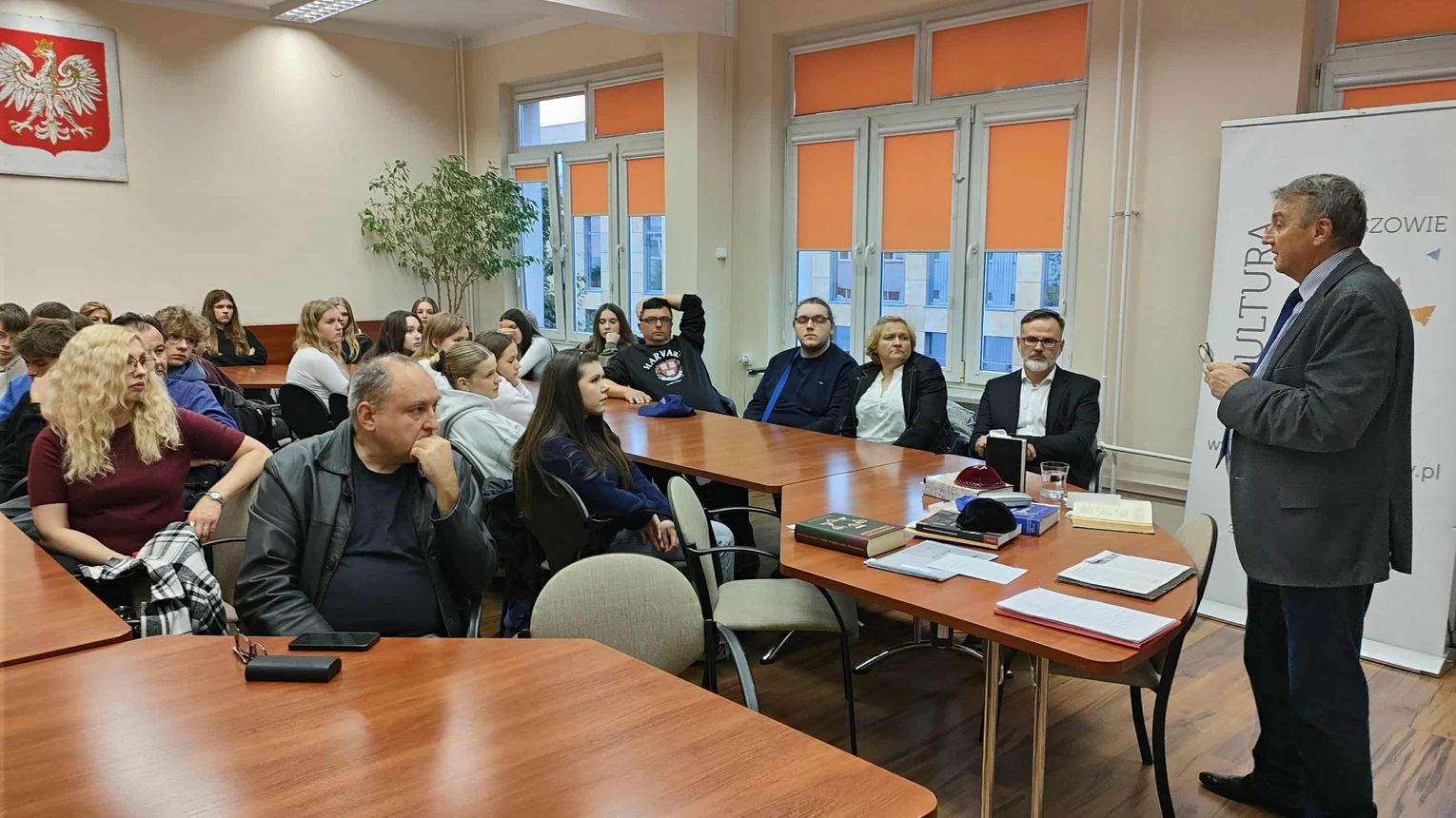 Na UR rozmawiano o dziedzictwie rzeszowskich Żydów. Organizatorem Fundacja O Rzesz