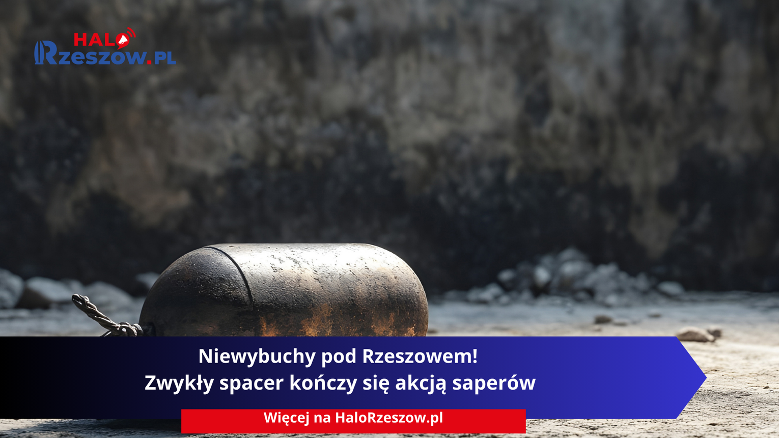 Niewybuchy pod Rzeszowem! Zwykły spacer kończy się akcją saperów