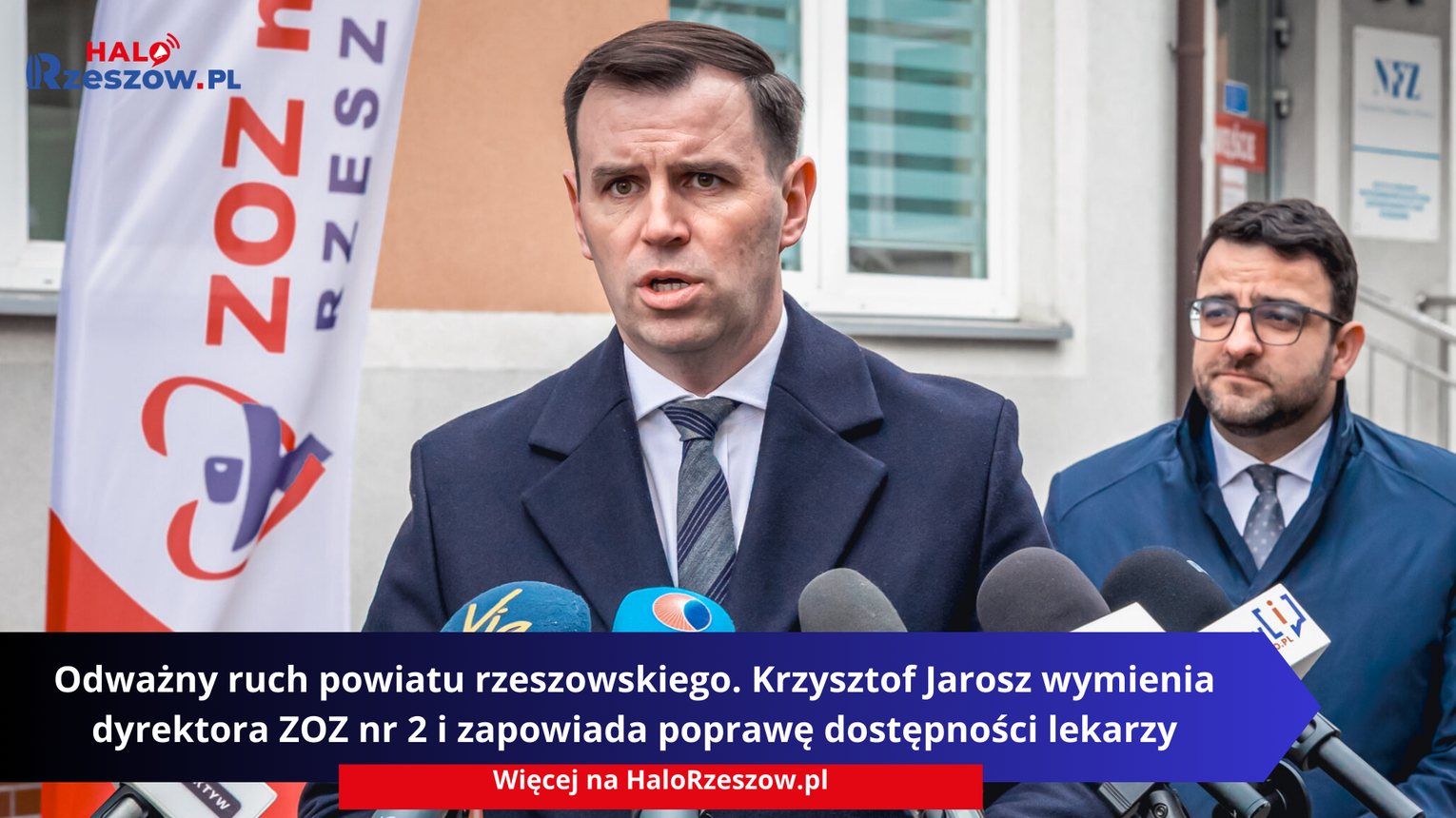Odważny ruch powiatu rzeszowskiego. Krzysztof Jarosz wymienia dyrektora ZOZ nr 2 i zapowiada poprawę dostępności lekarzy