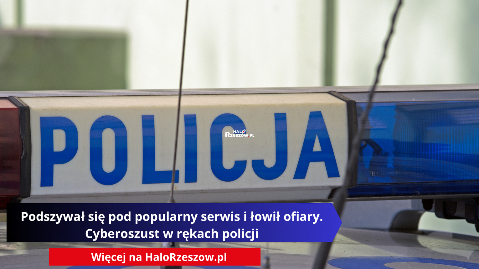 Podszywał się pod popularny serwis i łowił ofiary. Cyberoszust w rękach policji