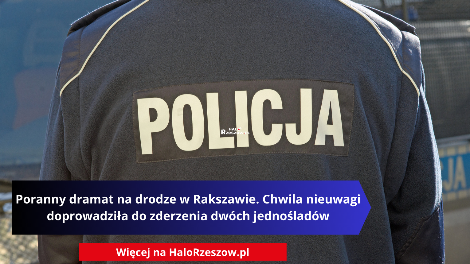 Poranny dramat na drodze w Rakszawie. Chwila nieuwagi doprowadziła do zderzenia dwóch jednośladów