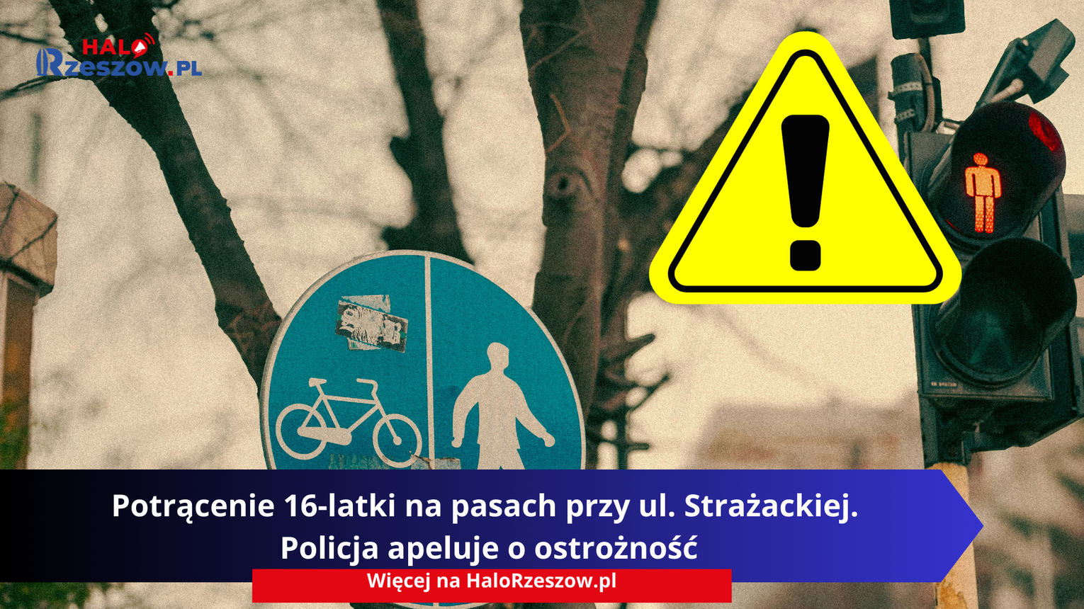 Potrącenie 16-latki na pasach przy ul. Strażackiej. Policja apeluje o ostrożność