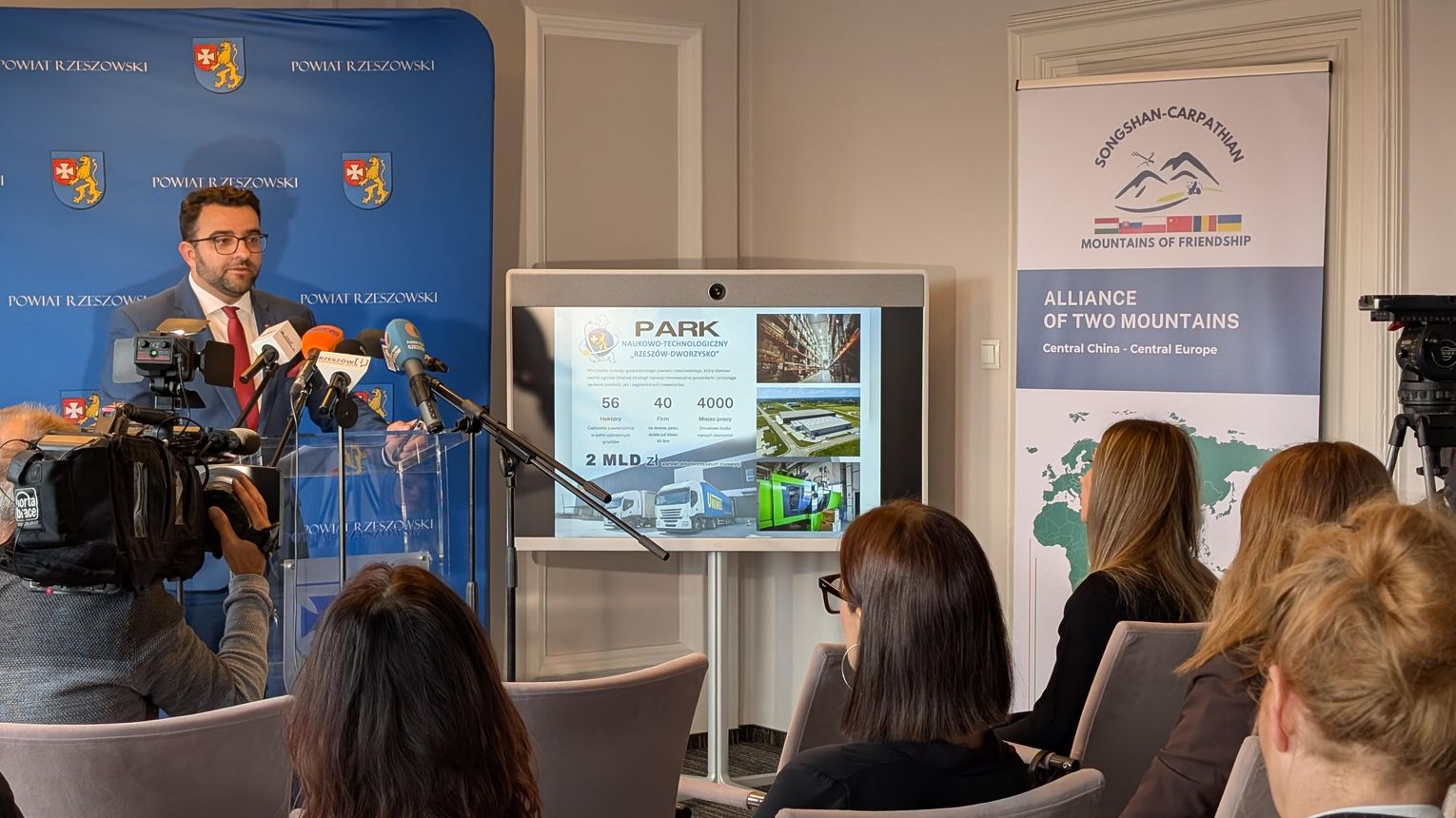 Powiat Rzeszowski z Powiatem Xixia. Drzwi do chińskiego rynku otwarte dla przedsiębiorców z BNI